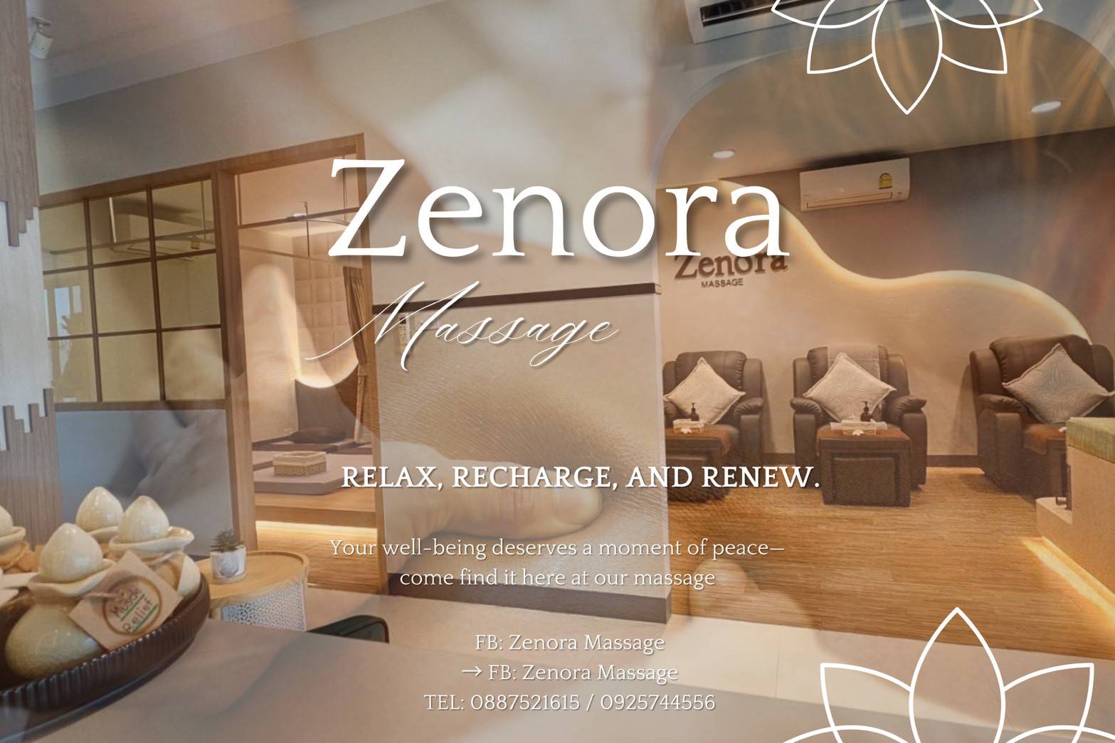 Zenora Spa Welcoming Reception
